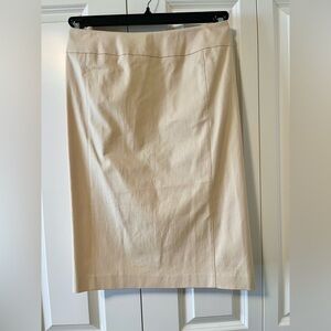 Lafayette 148 New York lined cotton skirt